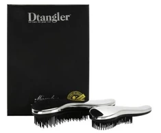 „Dtangler“ stebuklingų sidabrininių plaukų šepečių dovanų rinkinys