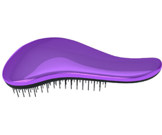 Dtangler Hair brush with Violetinė handle
