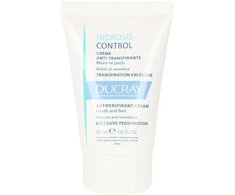 DUCRAY HIDROSIS CONTROL, rankų ir pėdų kremas-antiperspirantas nuo gausaus prakaitavimo, 50 ml