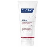 Ducray Sabal Sebum Regulating Treatment Šampūnas sebumo išsiskyrimą reguliuojantis šampūnas, 200 ml