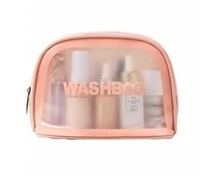 Ecarla Washbag sulankstomas kosmetikos krepšys Rožinė
