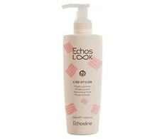 ECHOSLINE Echos LOOK Liss Styler Smoothing Fluid glotninanti priemonė plaukams, 225 ml