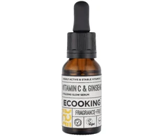 Ecooking Vitamin C &amp; Ginseng Vitalising Glow Serum veido serumas, 20 ml