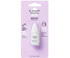 "Elegant Touch" greitai džiūstantys nagų klijai 5 sekundės