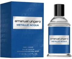Emanuel Ungaro Metallic Acqua EDT tualetinis vanduo vyrams, 50 ml