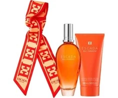 Kvepalų rinkinys moterims ESCADA Bali Paradise (EDT, 100 ml + kūno kremas, 100 ml + dekoratyvinė juostelė)