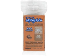 Esponjabon Coffee Cleansing &amp; Softening Coffee Soap &amp; Sponge 2-In-1 Body, 120 g