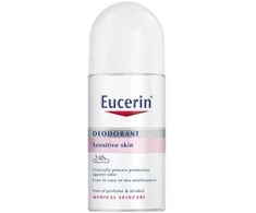 EUCERIN rutulinis dezodorantas jautriai odai 24 val., 50 ml