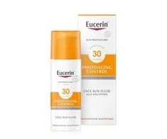 Eucerin Apsauga nuo saulės Photoaging Control Sun Fluid Face Sun Care SPF 30 fluidas nuo saulės ir fotosenėjimo, 50 ml