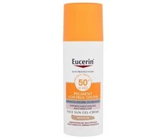 Eucerin Apsauga nuo saulės Pigment Control Tinted SPF50+ Gel-Creme apsauginis kremas nuo saulės, Medium, 50 ml