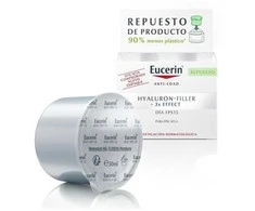 dieninis veido kremas moterim Eucerin Hyaluron Filler Day Dry Skin SPF15 papildymas 50ml