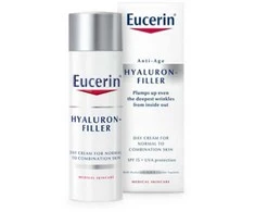 "Eucerin Hyaluron Filler" dieninis kremas normaliai ir mišriai odai 50ml