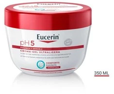 "Eucerin PH5 Ultralight Kreminis-Gel" Padeda atkurti odos pH lygį ir drėkina odą net iki 24 val. 350 ml