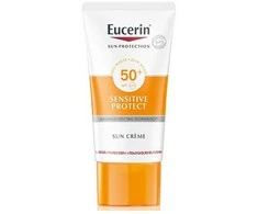 Eucerin Sensitive Protect Sun Creme SPF 50+ apsauginis kremas nuo saulės, 50 ml