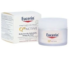 Eucerin lyginamąjį raukšlių dieninį kremą nuo raukšlių visų tipų jautriai odai su Q10 Active, 50 ml