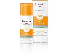 Eucerin Sun Oil Control Dry Touch Face Sun Gel-Kreminis SPF 50+ kreminis gelis nuo saulės, 50 ml