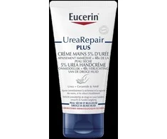 Eucerin UreaRepair Plus 5% Urea Hand Kreminis rankų kremas su 5 % šlapalo, 75 ml