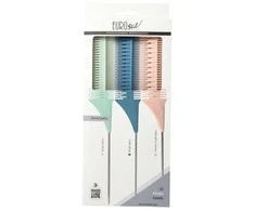 Eurostil Colores Set Peines Mechas 3un