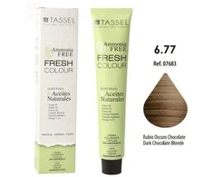 Eurostil Fresh Colour Crema Decolorante 6,77 Rubio Oscuro Chocolate Sin Amoniaco 1un