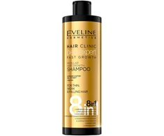 Eveline Cosmetics 8 in 1 Clinic Oleo Expert Hair Šampūnas For Growth Stimulation, 400 ml