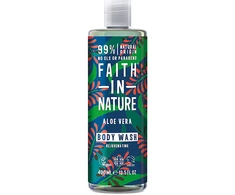 Faith In Nature Aloe Vera Rejuvenating Kūno prausiklis, 400 ml