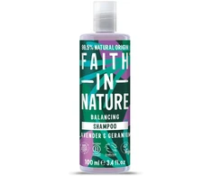 Faith In Nature Lavender &amp; Geranium Hair Šampūnas Balancing, 100 ml