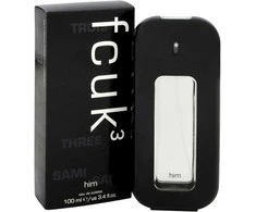 Fcuk Fcuk 3 Him EDT tualetinis vanduo vyrams, 100 ml
