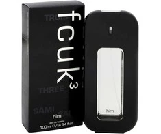 Fcuk Fcuk 3 Him EDT tualetinis vanduo vyrams, 100 ml