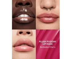 Fenty Beauty Fenty Skin Plush Puddin' Intensive Recovery Lip Mask lūpų kaukė, atspalvis: Barbados Cherry, 15 g