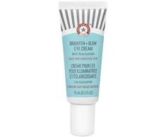 First Aid Beauty Brighten + Glow Paakių kremas With Niacinamide skaistinamasis paakių kremas su niacinamidu, 15 ml