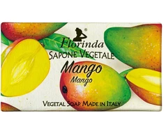 Florinda Mango Vegan Cleansing &amp; Hydrating Soap Bar Body, 100 g