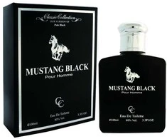 Ford Mustang Mustang Juodas EDT tualetinis vanduo vyrams, 100 ml