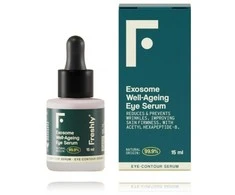 Freshly Cosmetics Freshly Exosome Well-Ageing Eye Serum senėjimą stabdantis akių kontūro serumas su egzosomomis, 15 ml