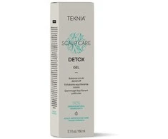 Galvos odos šveitiklis Lakme Teknia Scalp Care Detox Gel, giliai valantis galvos odą, nuo pleiskanų, 150 ml