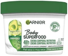 "Garnier Body Superfood maitinamasis avokadų kūno kremas 380ml