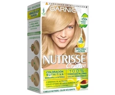 "Garnier Nutrisse Crème maitininantis Color 9" labai šviesi blondinė - plaukų dažai