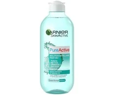 Garnier SkinActive Pure Active Micellar Solution Oily &amp; Sensitive Skin micelinis vanduo, 400 ml