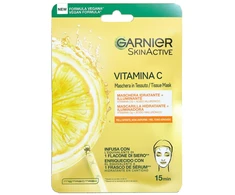 "Garnier SkinActive Vitamin C" drėkinamoji ir skaistinamoji kaukė 1 vnt