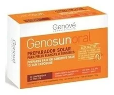 Genove Genosun Oral Preparatas saugiam deginimuisi saulėje 30 vnt