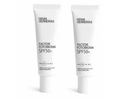 Gh Gema Herrerias Gema Herrerías Factor Fotobioma Spf50+ 2x, 50 ml