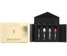 Gift Set Yves Saint Laurent Couture Chalks Kreminis Lipstick &amp; Lūpų blizgis 4.4g each Le Rouge Le Noir Le Nude Le Cuivre, 4 vnt. 17.6 g