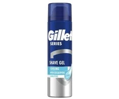 „Gillette“ vėsinamasis skutimosi gelis „Series Sensitiv e Eucalyptus“ (vėsinamasis skutimosi gelis), 200 ml