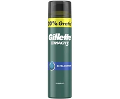 Gillette Mach3 Extra Comfort skutimosi želė (skutimosi želė) 200+, 40 ml
