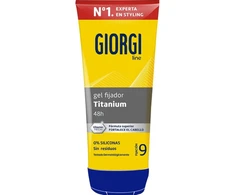 plaukų formavimo želė "Giorgi Line Titanium Stilyng Gel" 170ml