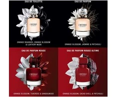 Kvepalai moterims Givenchy L'interdit Rouge EDP, 80 ml
