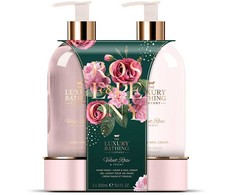 The Luxury Bathing Grace Cole Rose &amp; Peony moisturizing hand care gift set 2 pcs