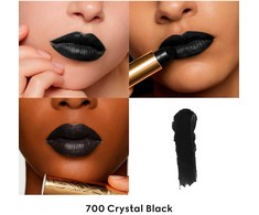 Gucci Gucci Beauty Rouge à Lèvres Satin Lipstick satininiai lūpų dažai, atspalvis: 700 Crystal Juodas, 3.5 g