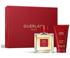 Guerlain Habit Rouge Giftset rinkinys vyrams (EDT, 100 ml + dušo želė, 75 ml)