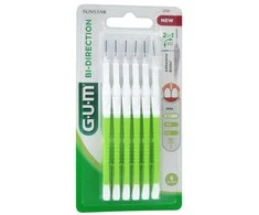 Gum Bi-Direction tarpdančių valymo priemonė 0,7mm žalia