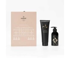 Hadat Cosmetics Moisture Touch Kit plaukų drėkinamasis rinkinys (kaukė, 250 ml + šampūnas, 250 ml)